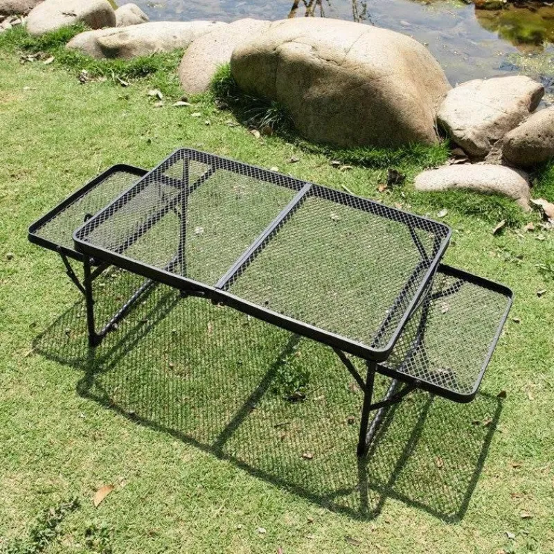 Trail Tech Camping-Werkzeuge|Outdoor-Artikel-Tragbarer Camping-Grilltisch – Leicht zu transportierende Outdoor-Kochstation
