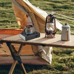 Trail Tech Camping-Werkzeuge|Outdoor-Artikel-Tragbarer Campingkocher - Einzelbrenner zum Kochen im Freien