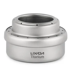 Gear Up u0026 Go Camping-Werkzeuge|Outdoor-Gadgets-Tragbarer Campingkocher aus Titan – Leichter Reisekocher