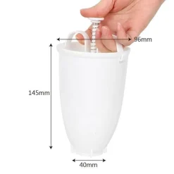 The Decor Haven Küche & Esszimmer-Tragbarer Donut-Maker – Schnelles und einfaches Backgerät