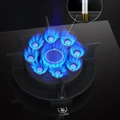 Comfort u0026 Style Küche & Esszimmer-Tragbarer Doppelgasherd - Anhebbarer Kochbereich