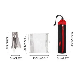 The Outdoor Vault Camping-Werkzeuge|Heimwerkzeuge-Tragbarer Edelstahl-Feuerrost - Mini-Flammengrill