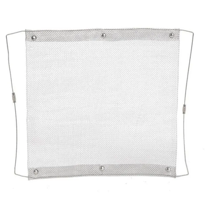 The Outdoor Vault Camping-Werkzeuge|Heimwerkzeuge-Tragbarer Edelstahl-Feuerrost - Mini-Flammengrill