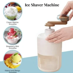 The Culinary Kit Küche & Esszimmer-Tragbarer Eiscrusher – Einfacher manueller Eisrasierer