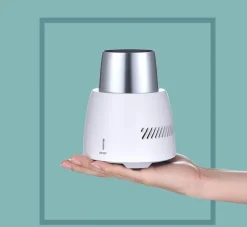 The Decor Haven Küche & Esszimmer-Tragbarer elektrischer Kühlbecher – Getränkebehälter zum sofortigen Kühlen
