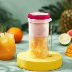 The Decor Haven Camping-Werkzeuge|Camping Im Freien-Tragbarer elektrischer Mixer – Reise-Smoothie-Maker