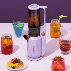 The Culinary Kit Küche & Esszimmer-Tragbarer elektrischer Mixer mit Kaltpressung
