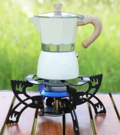 Cozy Living Camping-Werkzeuge|Camping Im Freien-Tragbarer, faltbarer Gaskocher – Outdoor-Klauenbrenner