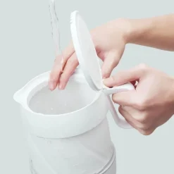 The Decor Haven Küche & Esszimmer-Tragbarer, faltbarer Wasserkocher – Reisekessel für heißes Wasser