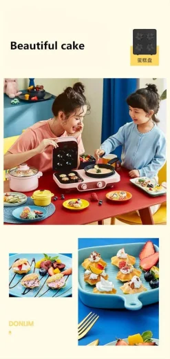 The Decor Haven Küche & Esszimmer-Tragbarer Frühstückszubereiter – Multifunktionales Küchengerät