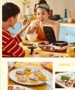 The Decor Haven Küche & Esszimmer-Tragbarer Frühstückszubereiter – Multifunktionales Küchengerät