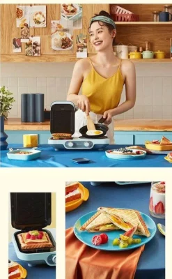 The Decor Haven Küche & Esszimmer-Tragbarer Frühstückszubereiter – Multifunktionales Küchengerät