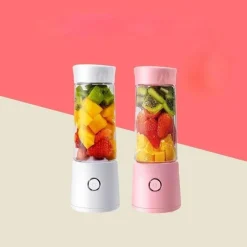 The Decor Haven Camping-Werkzeuge|Camping Im Freien-Tragbarer Fruchtsaft-Mixer Mini Helper