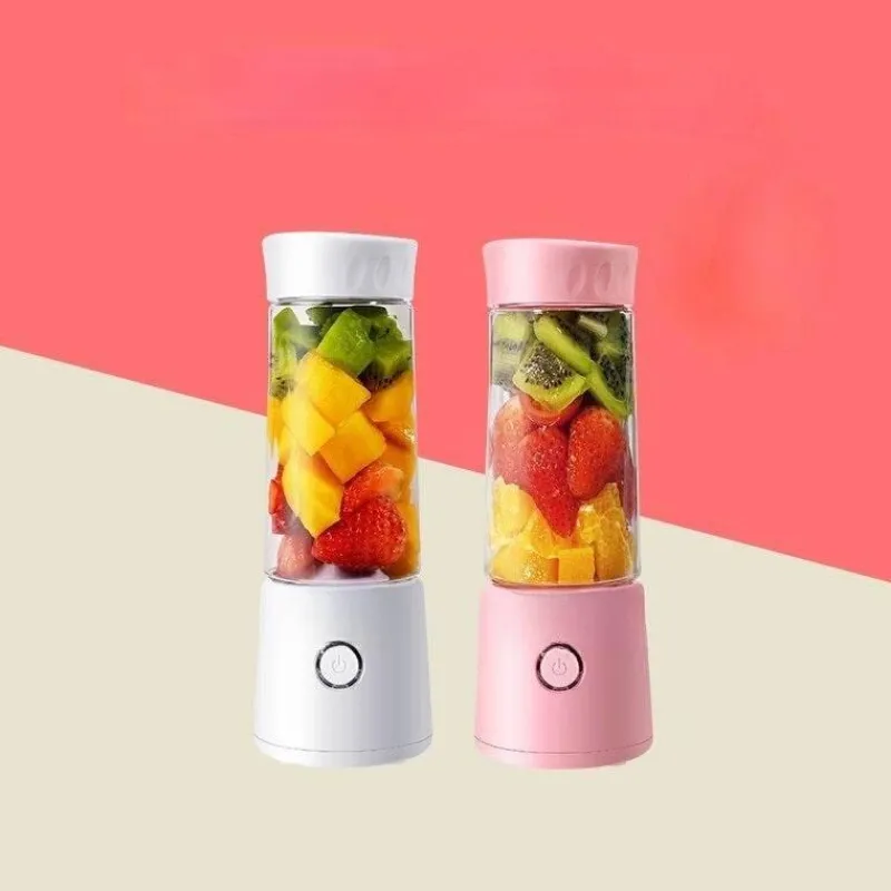 The Decor Haven Camping-Werkzeuge|Camping Im Freien-Tragbarer Fruchtsaft-Mixer Mini Helper