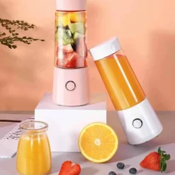 The Decor Haven Camping-Werkzeuge|Camping Im Freien-Tragbarer Fruchtsaft-Mixer Mini Helper