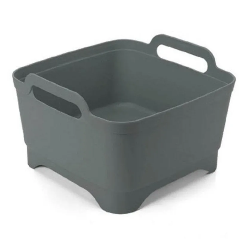 The Culinary Kit Küche & Esszimmer-Tragbarer Gemüsewascher mit Abtropfkorb