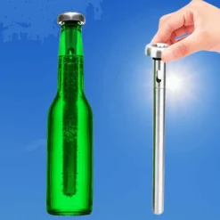 The Culinary Kit Küche & Esszimmer-Tragbarer Getränkekühler aus Edelstahl – isolierter Getränkekühler