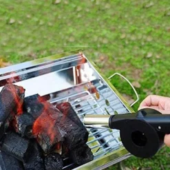 Adventure Basecamp Camping Im Freien|Outdoor-Artikel-Tragbarer Grillgebläse - Easy Grill Fan Holzkohlestarter