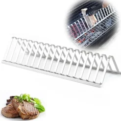 Tom Küche & Esszimmer-Tragbarer Grillrost aus Edelstahl für Picknicks und Camping im Freien