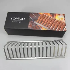 Tom Küche & Esszimmer-Tragbarer Grillrost aus Edelstahl für Picknicks und Camping im Freien