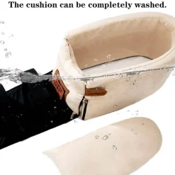 Furendo Autozubehör|Automobilindustrie-Tragbarer Haustierträger - Reisetasche mit gemütlichem Bett