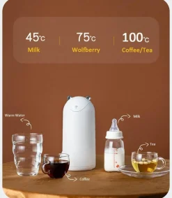 The Decor Haven Küche & Esszimmer|Outdoor-Artikel-Tragbarer Heißwasserspender – Effizientes Gerät zum schnellen Erhitzen