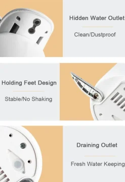 The Decor Haven Küche & Esszimmer|Outdoor-Artikel-Tragbarer Heißwasserspender – Effizientes Gerät zum schnellen Erhitzen