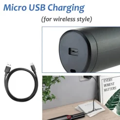 Furendo Autopflege|Autozubehör-Tragbarer kabelloser Autostaubsauger – Wiederaufladbarer Autoreiniger