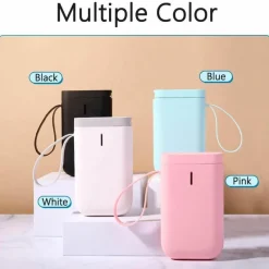 The Decor Haven Küche & Esszimmer|Gadgets Für Zuhause-Tragbarer kabelloser Etikettendrucker – Schnelles Thermodruckgerät