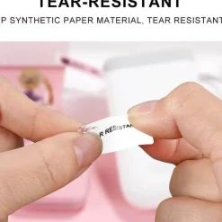 The Decor Haven Küche & Esszimmer|Gadgets Für Zuhause-Tragbarer kabelloser Etikettendrucker – Schnelles Thermodruckgerät