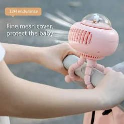 Kinder Nomad Gear Kinderwagen & Zubehör|Camping Im Freien-Tragbarer Kinderwagen-Ventilator – flexibles, süßes Design