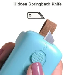 Deco Küche & Esszimmer-Tragbarer Lebensmittel-Vakuumierer – Mini-Cutter zur Aufbewahrung