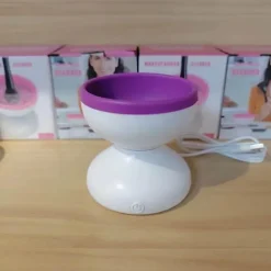 PureGlow Frauenpflege|Körperpflege-Tragbarer Make-up-Pinselreiniger – Einfacher und effizienter Pinselreiniger