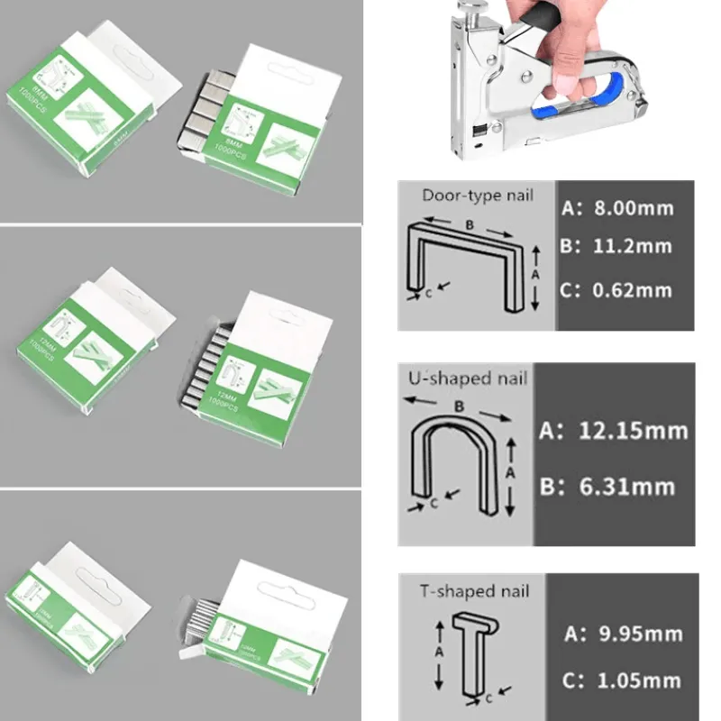 The Decor Haven Camping Im Freien|Outdoor & Garten-Tragbarer manueller Hefter - Büro-Heftwerkzeug