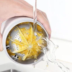 The Decor Haven Küche & Esszimmer-Tragbarer Mini-Entsafter – Kompakter Pastell-Entsafter