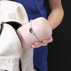 The Decor Haven Küche & Esszimmer-Tragbarer Mini-Entsafter – Kompakter Pastell-Entsafter