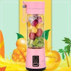The Culinary Kit Küche & Esszimmer-Tragbarer Mini-Fruchtsaftpresse – Kompakter Mixer für Smoothies und Säfte