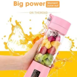 The Culinary Kit Küche & Esszimmer-Tragbarer Mini-Fruchtsaftpresse – Kompakter Mixer für Smoothies und Säfte