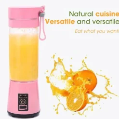 The Culinary Kit Küche & Esszimmer-Tragbarer Mini-Fruchtsaftpresse – Kompakter Mixer für Smoothies und Säfte