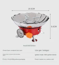 Trail u0026 Beyond Camping-Werkzeuge|Camping Im Freien-Tragbarer Mini-Gaskocher – Leichter Campingkocher