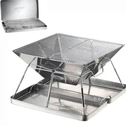 Trail u0026 Beyond Camping-Werkzeuge|Camping Im Freien-Tragbarer Minigrill – Faltbarer Reisegrill