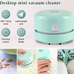 The Decor Haven Autozubehör|Automobilindustrie-Tragbarer Mini-Tischstaubsauger