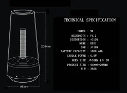 Trail u0026 Beyond Camping-Werkzeuge|Beleuchtung-Tragbarer Nachtlichtlautsprecher - Stimmungslampe