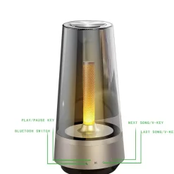 Trail u0026 Beyond Camping-Werkzeuge|Beleuchtung-Tragbarer Nachtlichtlautsprecher - Stimmungslampe