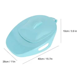 Tranquil Touch Mobilitäts- Und Support-Tools|Gesundheits-Gadgets-Tragbarer Nachtstuhl – leicht zu reinigende Toilettenhilfe für Senioren