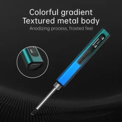 The Outdoor Vault Heimwerkzeuge|Outdoor & Garten-Tragbarer One-Touch-Lötkolben – Intelligentes, einfaches Lötwerkzeug