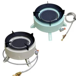 The Outdoor Vault Camping-Werkzeuge|Camping Im Freien-Tragbarer Outdoor-Kocher - Runder Wärmekocher für Camping
