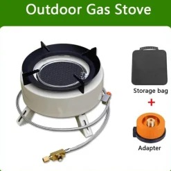 The Outdoor Vault Camping-Werkzeuge|Camping Im Freien-Tragbarer Outdoor-Kocher - Runder Wärmekocher für Camping