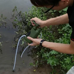 The Outdoor Vault Camping-Werkzeuge|Outdoor-Artikel-Tragbarer Outdoor-Wasserfilter - Camping-Überlebenswerkzeug