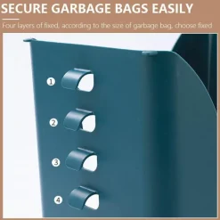 The Decor Haven Küche & Esszimmer|Gadgets Für Zuhause-Tragbarer pastellfarbener Müllsackhalter – einfacher Organizer für Zuhause und Büro